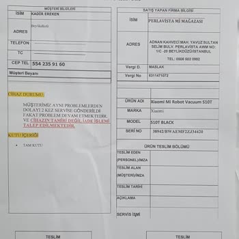 Xiaomi Robot Süpürge İade Sorunu: Müşteri Memnuniyeti Göz Ardı Ediliyor