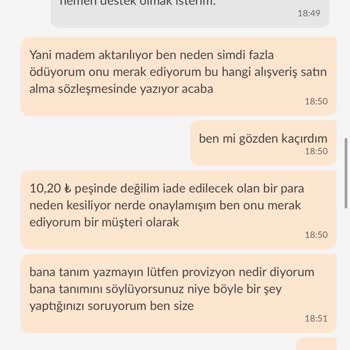 Trendyol Market Alışverişinde Fazla Ücret Ve İlgisiz Destek Sorunu