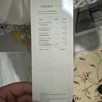 Trendyol Market Alışverişinde Fazla Ücret Ve İlgisiz Destek Sorunu