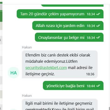 Astekbet Sitesinde Belge Onayı Gecikmesi