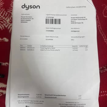 Dyson Airwrap Eksik Parça Sorunu
