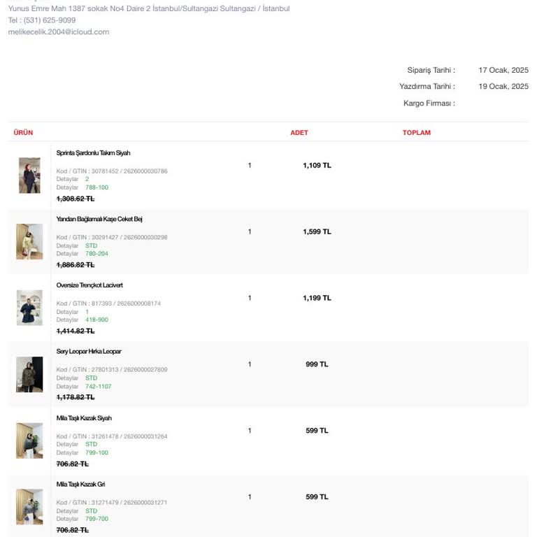 Kargo Ve İletişim Sorunlarıyla Zor Durumdayım