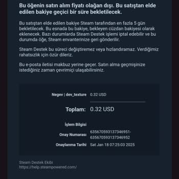 Steam Hesabımın Çalınması Ve Destek Talebi