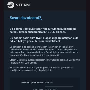 Steam Hesabımın Çalınması Ve Destek Talebi