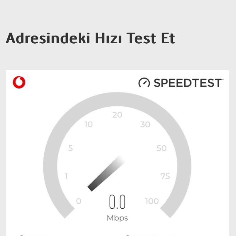 Vodafone Red Sınırsız İnternet Hızı Sorunu