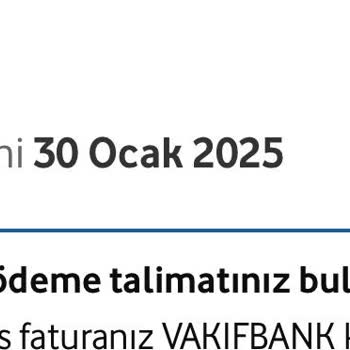 Vodafone'un Habersiz Aşım Paketi Ve Haksız Fatura Artışı