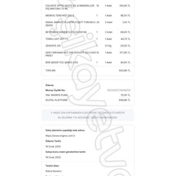 Tarihi Geçmiş Ürün Satışı
