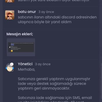 İade Edilmeyen Para