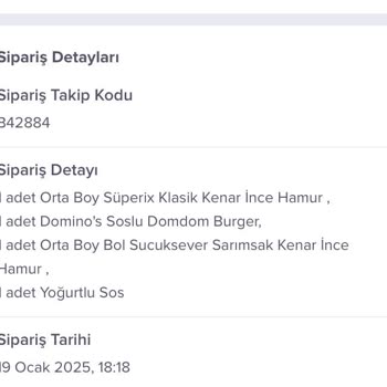 Domino's Pizza Sürekli Eksik Ve Sorunlu Siparişler