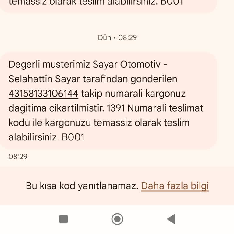 Yanlış Adres Yüzünden Teslimat Sorunu