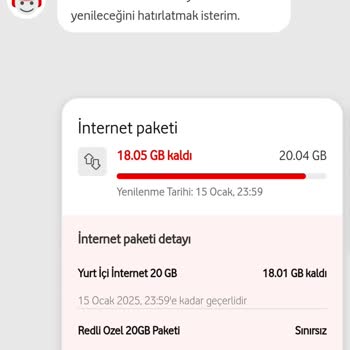 Hediye İnternet Paketi Mağduriyeti