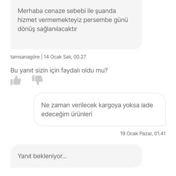 Eksik Gönderilen Ürünler Ve İlgisiz Satıcı