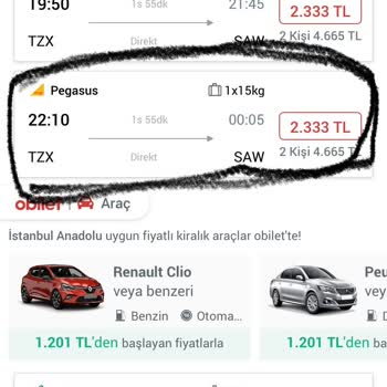 Bilet Fiyatı Mağduriyeti: Hatalı Sistem Yüzünden Artan Maliyet