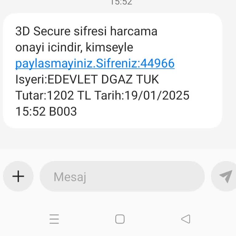 E-Devlet | Turkiye.gov.tr Doğal Gaz Yardımında Karşılaşılan Sorun