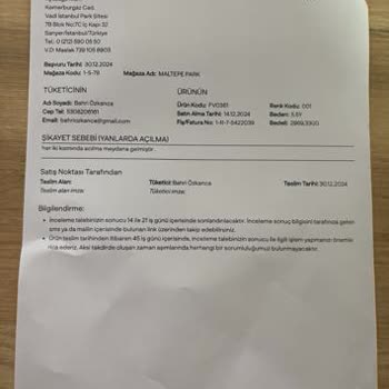 Sneaks Up Ayakkabı Değişim Talebine Olumsuz Yanıt