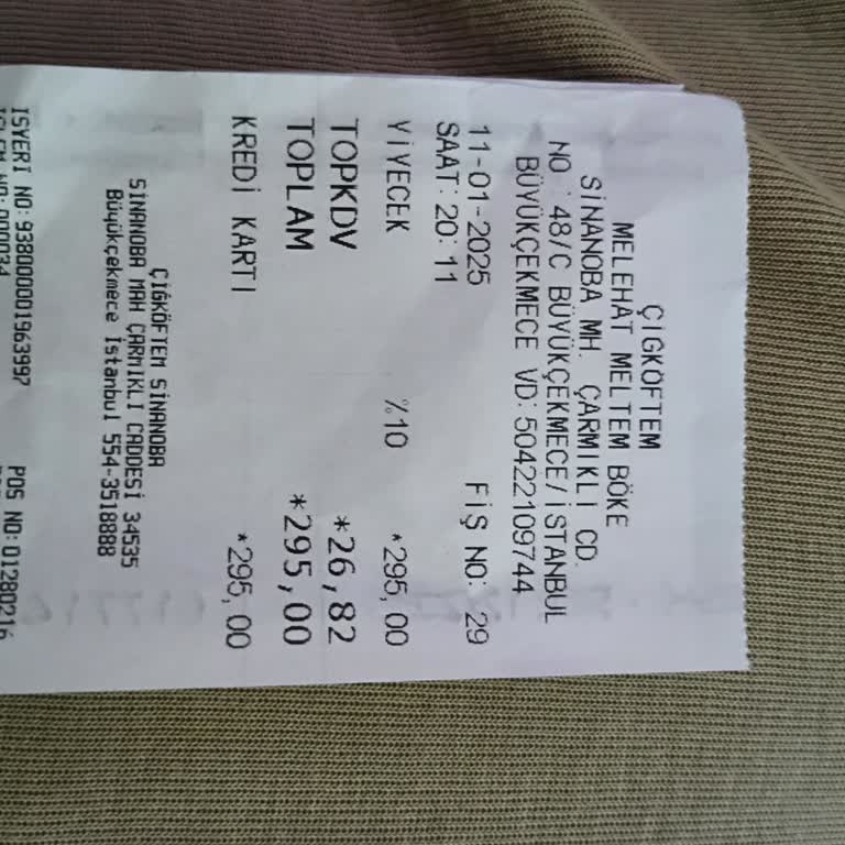 Çiğ Köfte Alışverişinde Ekstra Sos Ücreti Sürprizi