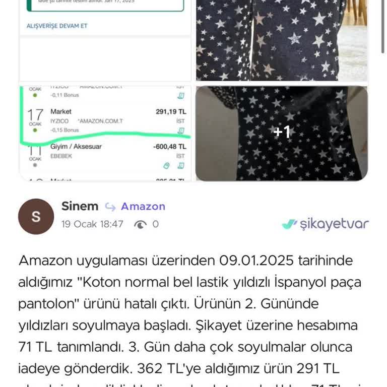 Hatalı Pantolon İadesinde Eksik Ödeme Sorunu