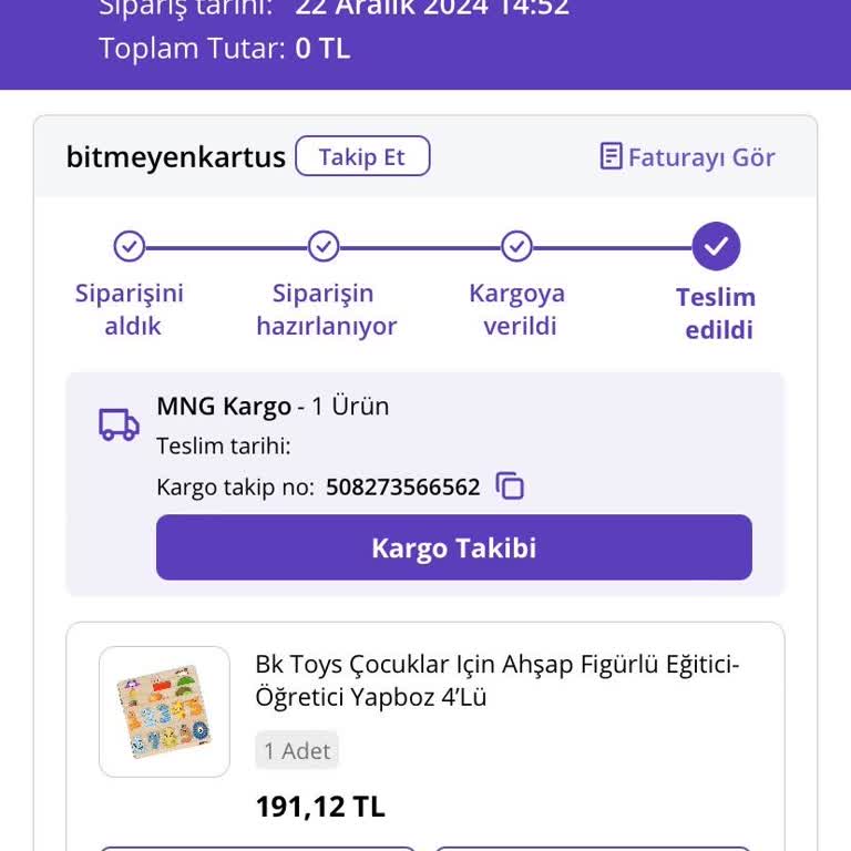 Kayıp Kargo Ve Çözüm Bulunamayan Sorun