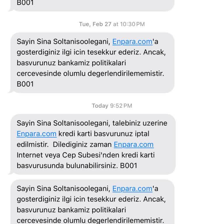 Enpara Hesap Açma Sorunu: Sebepsiz Reddedilme