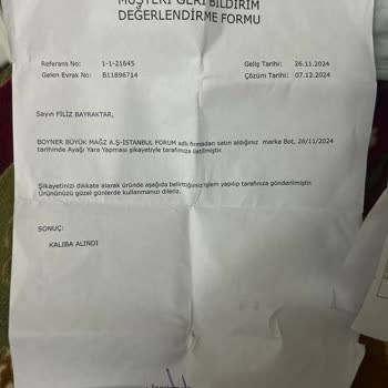 Boyner'den Aldığım Ayakkabı Hayal Kırıklığı Yarattı