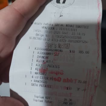 Burger King Siparişimde Eksik Ve Kalitesiz Ürün