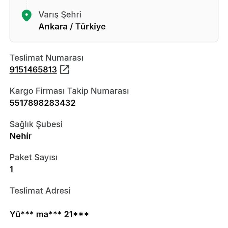 Aras Kargo Nehir Şubesi Teslimat Sorunları