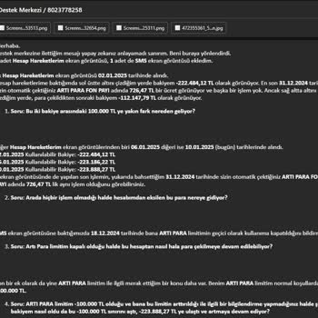 Akbank Destek Merkezine Yanıt Bekleyen Acil Sorun: Artı Para Bakiyesi Gizemli Şekilde Azalıyor
