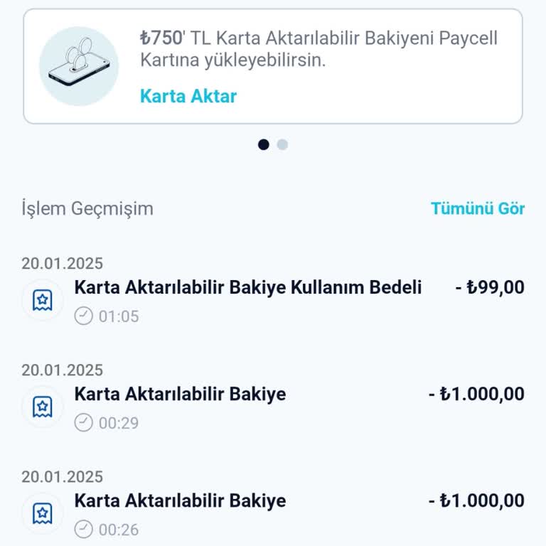 Paycell'de Kayıp Para Problemi: 2000 TL Aktarım Sorunu