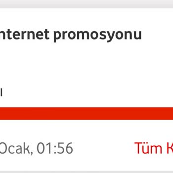 Vodafone Sayı Kralı Oyununun Hatalı İnternet Hediyesi