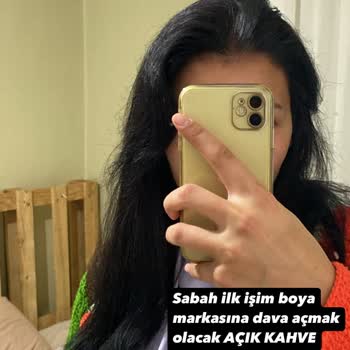 Doğal Kahve Saç Boyası Beklenmedik Sonuç Verdi