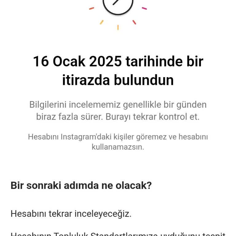 Haksız Askıya Alma: Instagram Hesabımın Geri Verilmesini İstiyorum