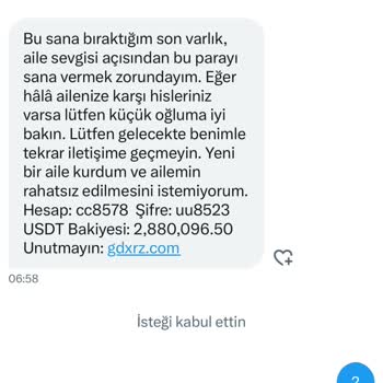 Yanlış Telefon Mesajıyla İlgili Bilgi Güvenliği Sorunu