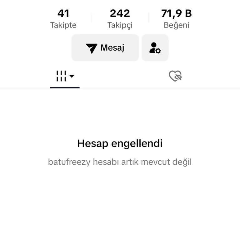Haksız TikTok Hesap Engellemesi