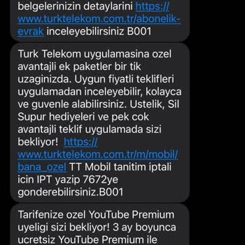 Türk Telekom Tarife Değişiminde Fatura Şoku