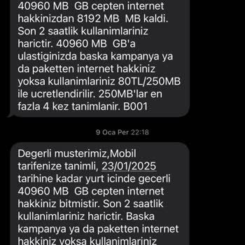 Türk Telekom Tarife Değişiminde Fatura Şoku