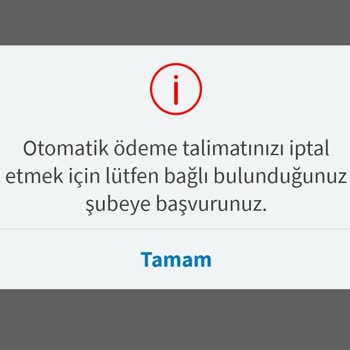 Otomatik Ödeme Talimatı İptali Sorunu