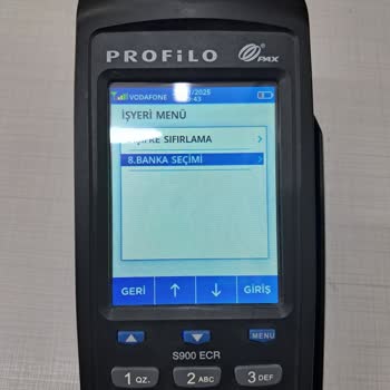 Ödeal Üzerinden Alınan Profilo S900 Yazarkasa POS Cihazında Banka Seçim Sorunu