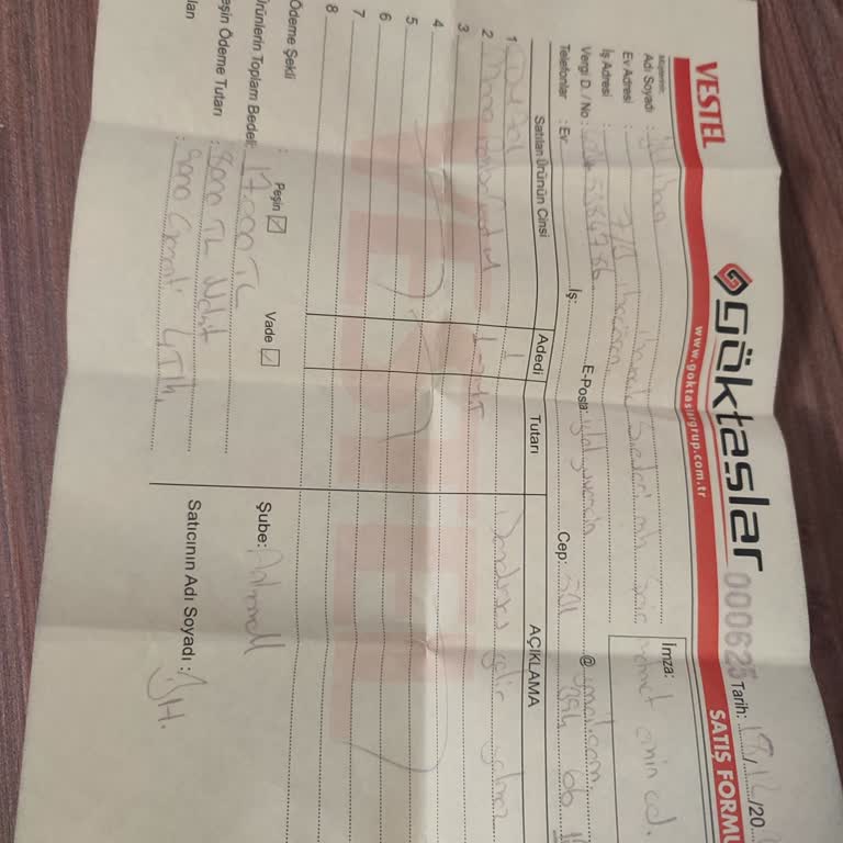 Vestel'den Alınan Ürünün Teslimat Sorunu Ve Bayi Yaklaşımı