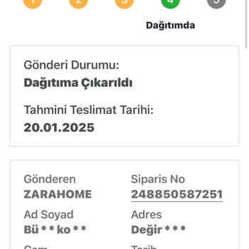 Zara Home Kargom Neden Hala Teslim Edilmedi