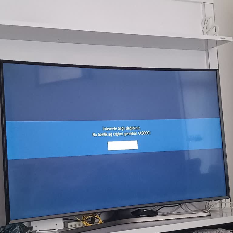 Samsung TV'de Uygulama Ve İnternet Sorunları