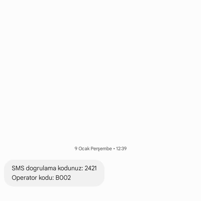 Mopaş Hipermarket Yetkisiz İşlem Tehlikesi: Telefon Numarama Gelen Doğrulama Kodu