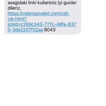 Yarım Saatlik Vale Hizmeti İçin Fahiş Ücret