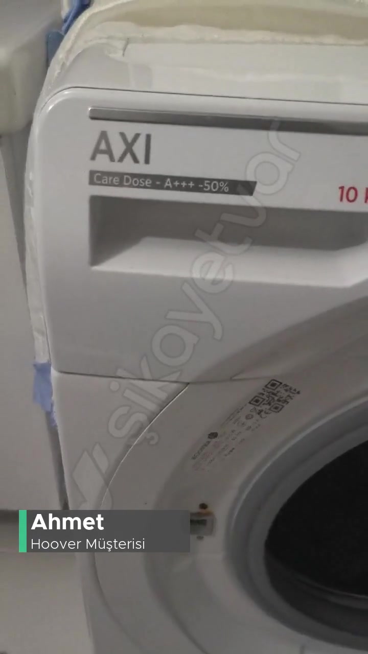 Hoover Çamaşır Makinesi Ön Panel Yerine Tam Oturması!