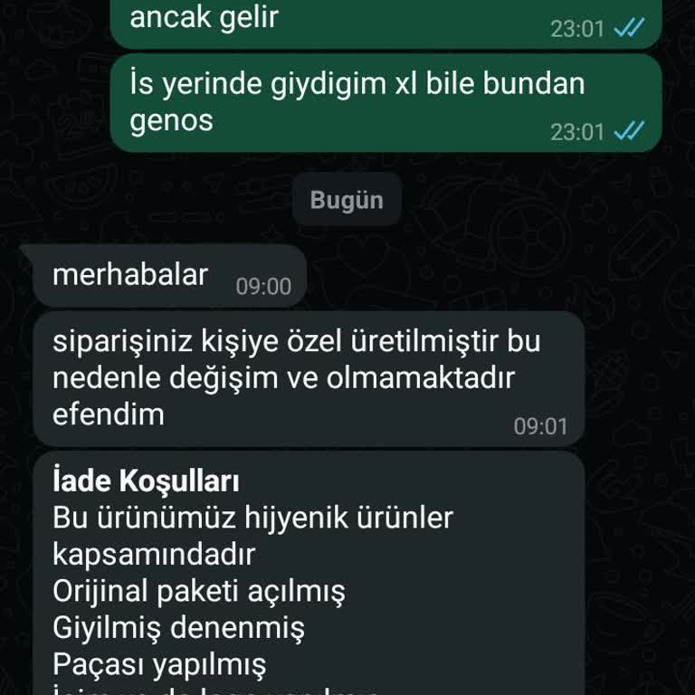 Yanlış Beden Ve İade Sorunu: Labor Medical