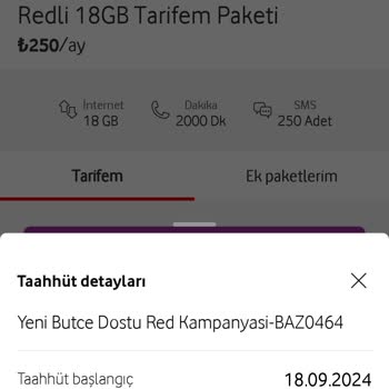 Vodafone'un Yanıltıcı Tarife Değişikliği