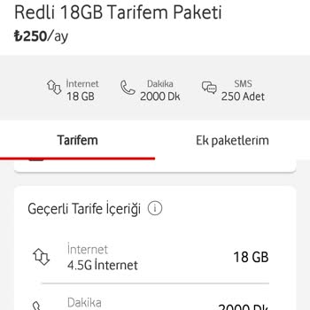 Vodafone'un Yanıltıcı Tarife Değişikliği