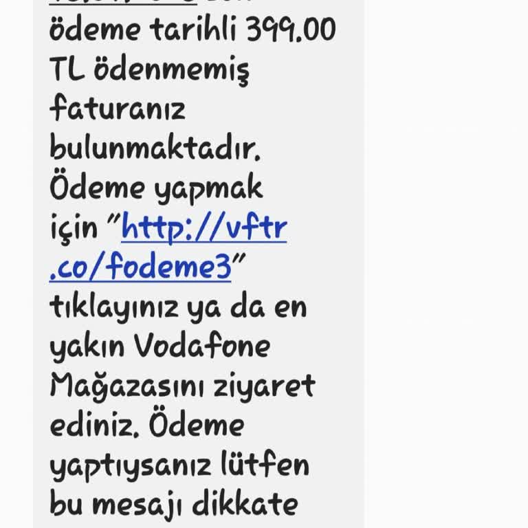 Yanlış Fatura Ücreti Sorunu