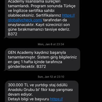 Gen Akademi'den Alınan Eğitimin Hayal Kırıklığı