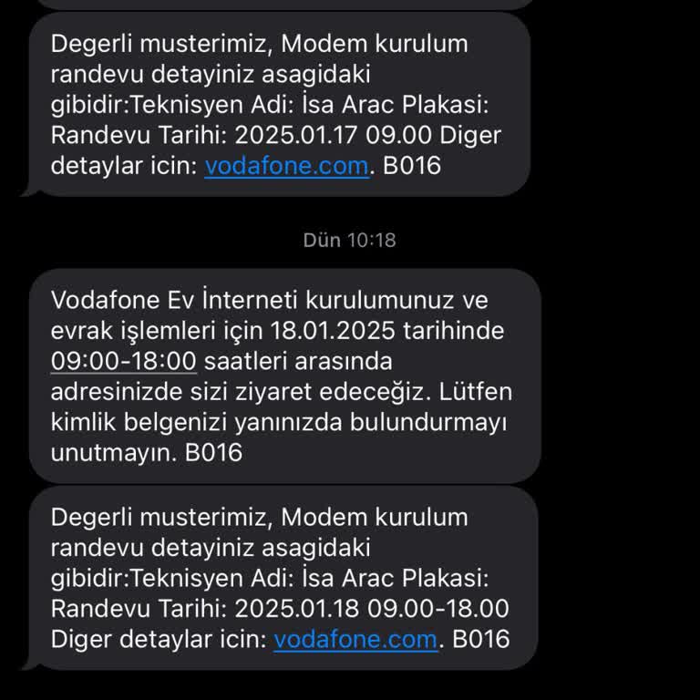 Vodafone İnternet Kurulumunda İlgisizlik Ve Gecikme
