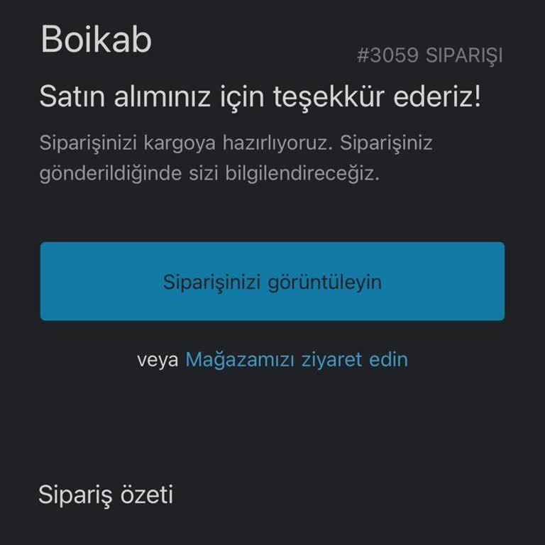 Boikab İletişim Eksikliği Ve Ürün Teslimatı Sorunu!